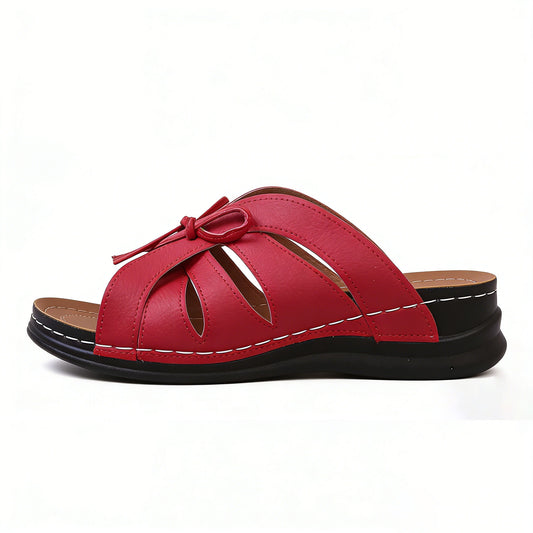💝Summer Sale ⭐ Women's Soft Soled Wedge Sandal Lightweight Travel Sandals Party Dress Sandals Arch Support Wedge Sandals