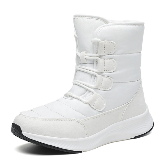 (⏳NOW ON: 70% OFF Sale! 🔥)Women Boots Autumn and Winter Women's Snow Boots Thick soled Lace up Thermal Shoes Outdoor Shoes