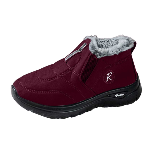 (⏳NOW ON: 50% OFF Sale! 🔥)Snow Boots for Women Slip on Winter Warm Shoes Fashion
