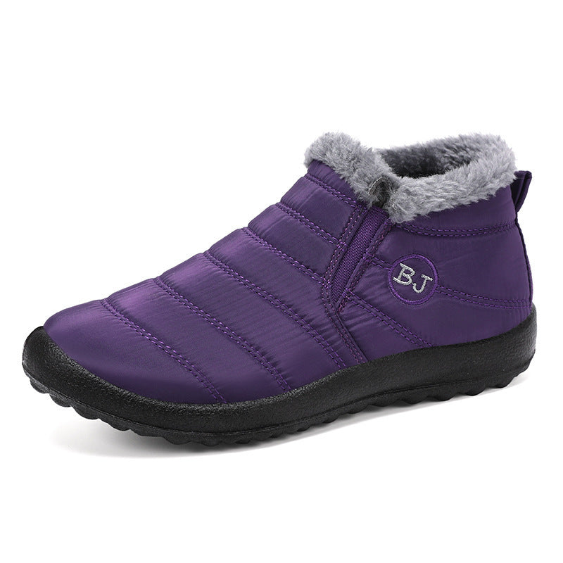 Winter Snow Boots for Women Anti-Skid House Shoes Ankle Boots Indoor Outdoor