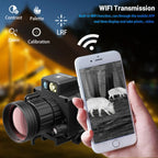 640×512 Clip-On Thermal Monocular | WIFI Tactical Infrared Scope 4 Color Palette