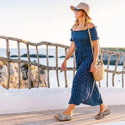 🌞LAST DAY 50% OFF⏰Women's Flowers Decor Arch Support Sandals