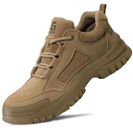(⏳NOW ON: 50% OFF Sale! 🔥)Safety Shoes Men Steel Toe Cap Safety Trainers Womens Anti Slip Work Boots Mens Womens Unisex Protective Lightweight Breathable Industrial Shoes