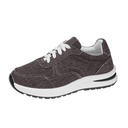 (⏳NOW ON: 70% OFF Sale! 🔥)Tennis Shoes for Women Casual Denim Low Top Fashion Sneakers Platform Walking Canvas Shoes