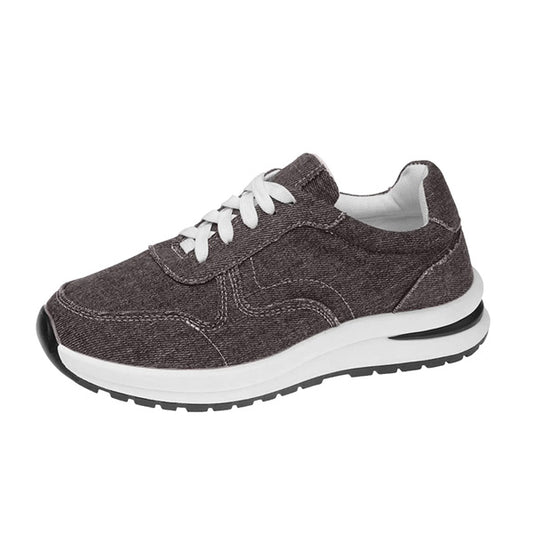 (⏳NOW ON: 70% OFF Sale! 🔥)Tennis Shoes for Women Casual Denim Low Top Fashion Sneakers Platform Walking Canvas Shoes
