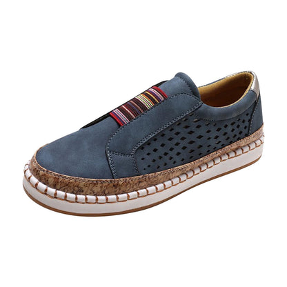(⏳NOW ON: 49% OFF Sale! 🔥)⭐Women's Modern No-Tie Slip-On Sports Skate Shoes