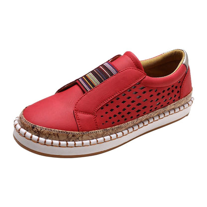 (⏳NOW ON: 49% OFF Sale! 🔥)⭐Women's Modern No-Tie Slip-On Sports Skate Shoes
