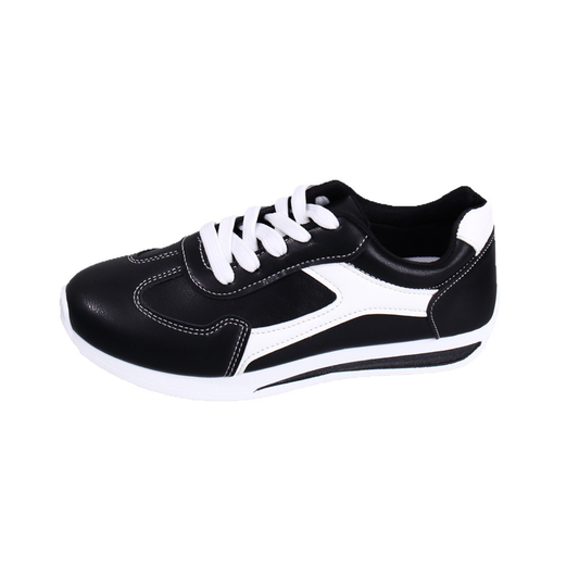 (⏳NOW ON: 70% OFF Sale! 🔥)Women’s Retro Colorblock Casual Sneakers – Soft Comfortable Everyday Shoes