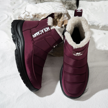 (⏳NOW ON: 50% OFF Sale! 🔥)Waterproof Anti-Slip Winter Snow Boots for Men & Women, Warm Fur-Lined Outdoor Boots