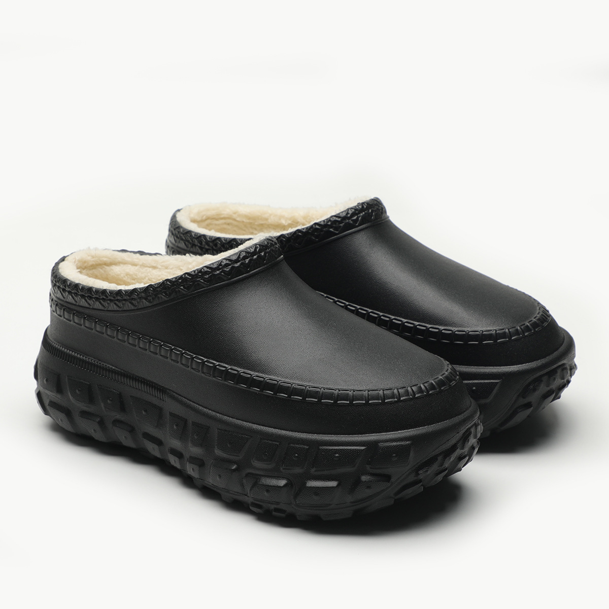 (⏳NOW ON: 70% OFF Sale! 🔥)Women’s Platform Furry Warm Waterproof Slippers