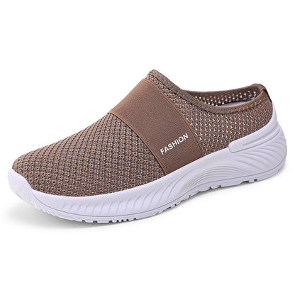 Air Cushion Slip-On Mules – Arch Support & Breathable for Walking