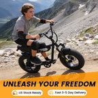 16" Fat Tire E-Bike | 1500W Peak | Dual Suspension