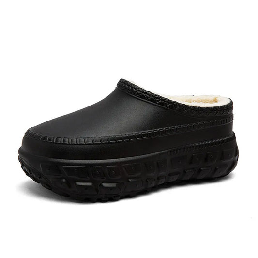(⏳NOW ON: 70% OFF Sale! 🔥)Women’s Platform Furry Warm Waterproof Slippers