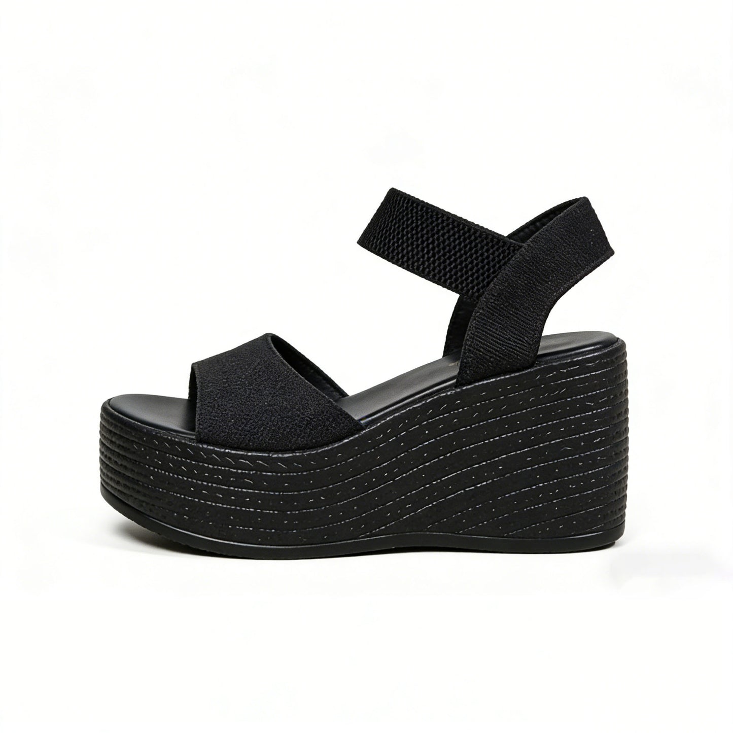 Women's Wedges Sandals Summer Platform High Heels Pumps Party Shoes Footwear