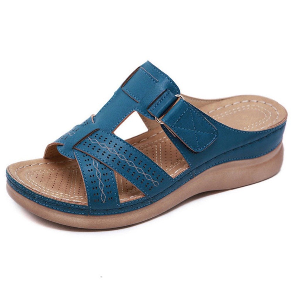 Womens Premium Comfy Vintage Open Toe Sandal