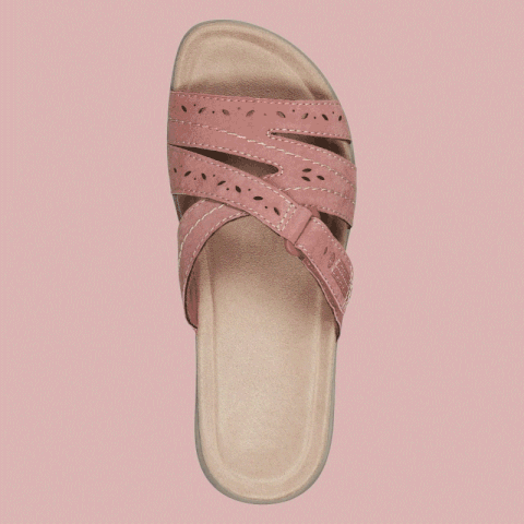 Dr. Comfort  New Comfortable Leather Belt Slippers