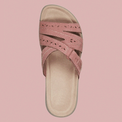 Dr. Comfort  New Comfortable Leather Belt Slippers