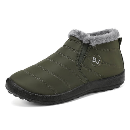 Winter Snow Boots for Women Anti-Skid House Shoes Ankle Boots Indoor Outdoor