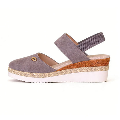 Elastic Ankle Strap Sandals