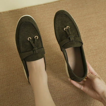 💝Summer Sale⭐Comfortable Women's Slip-On Sneakers: Casual Flat Loafers for Walking