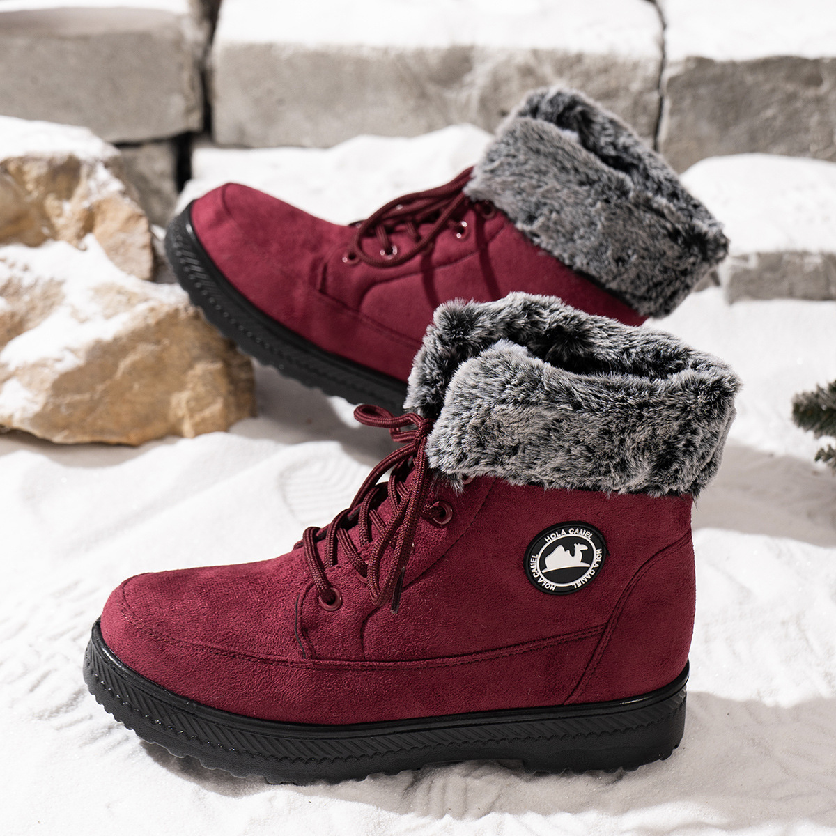 (⏳NOW ON: 50% OFF Sale! 🔥)Women's Snow Boots Tall, Womens Winter Shoes