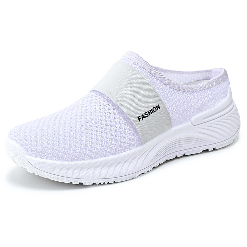 Air Cushion Slip-On Mules – Arch Support & Breathable for Walking