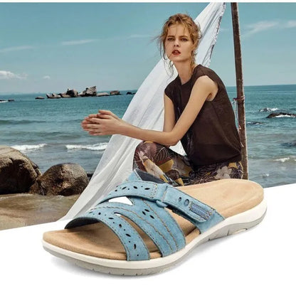 Dr. Comfort  New Comfortable Leather Belt Slippers