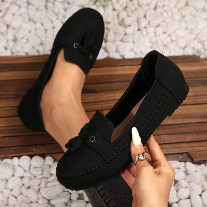 Women's Orthopedic Arch Support Loafers, Posture Correction Comfort Slip On Flats, All Day Standing Plantar Fasciitis Relief Moccasins