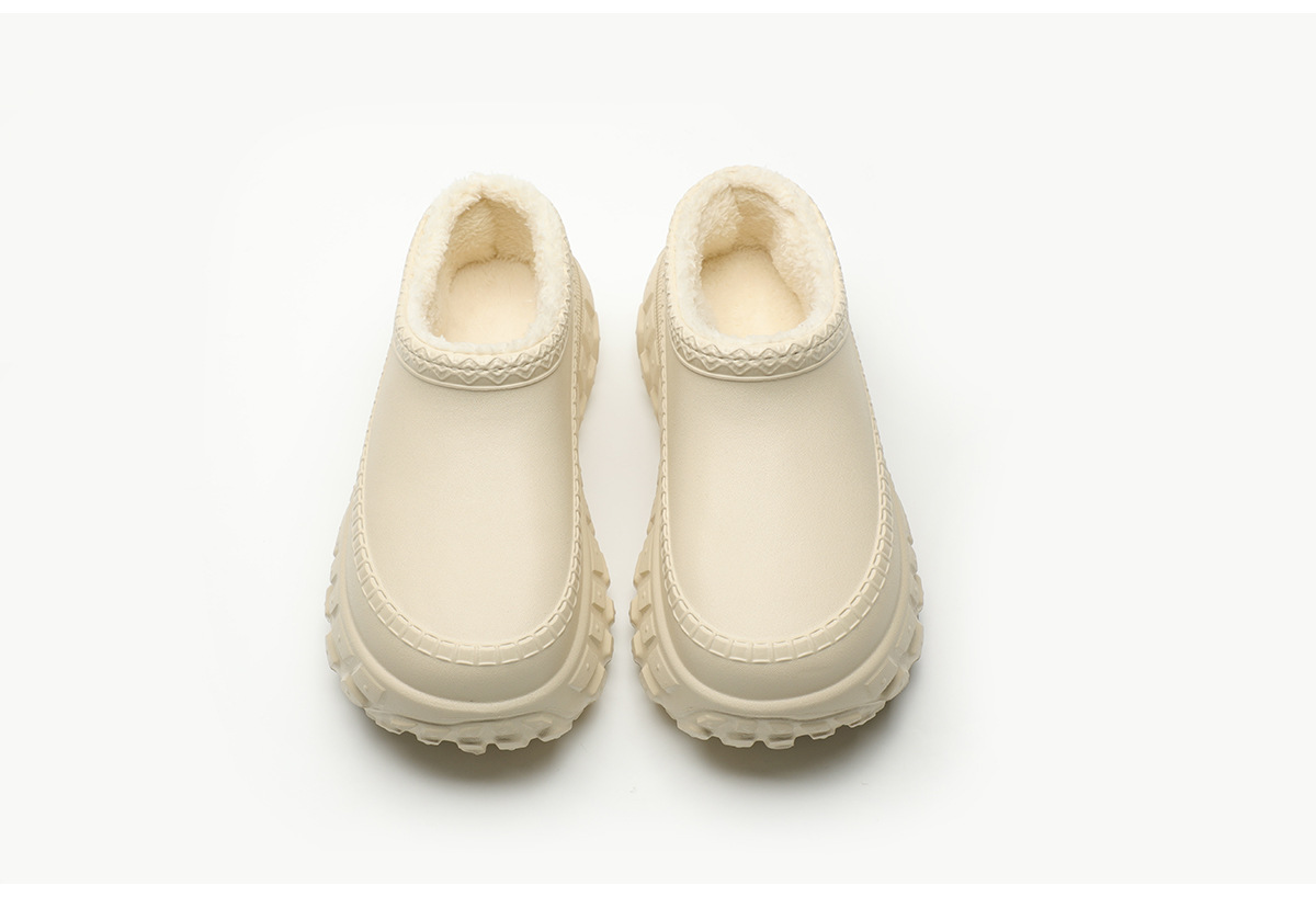 (⏳NOW ON: 70% OFF Sale! 🔥)Women’s Platform Furry Warm Waterproof Slippers