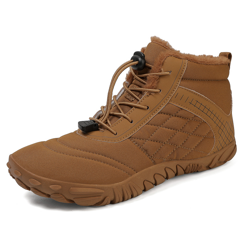 (⏳NOW ON: 70% OFF Sale! 🔥)Ergonomic Winter Boots with Zero-Drop Support, Wide Toe Box & 360° Fleece Lining