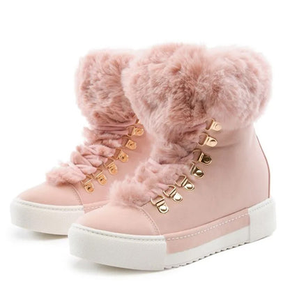 (⏳NOW ON: 70% OFF Sale! 🔥)Women’s Chunky Winter Snow Boots | Warm Waterproof Anti-Slip Outdoor Shoes
