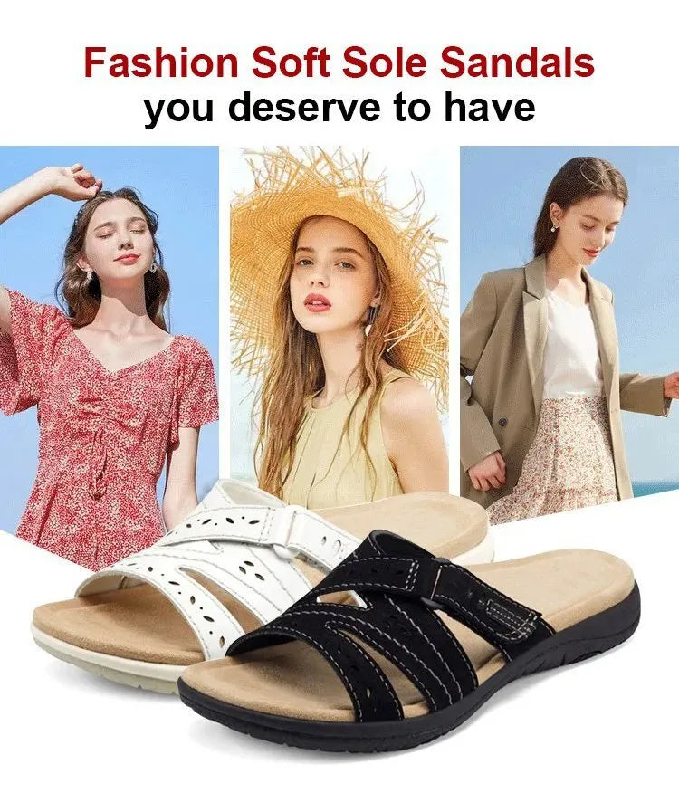 Dr. Comfort  New Comfortable Leather Belt Slippers