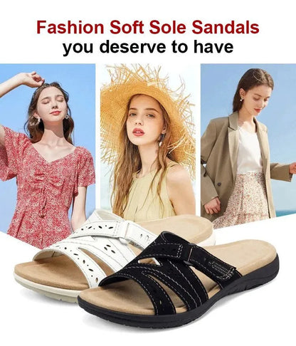 Dr. Comfort  New Comfortable Leather Belt Slippers