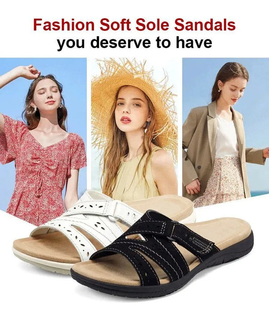 Dr. Comfort  New Comfortable Leather Belt Slippers