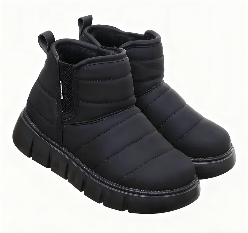 (⏳NOW ON: 70% OFF Sale! 🔥)Women’s Thickened Fuzzy Winter Snow Boots – Warm Comfortable Chunky Ankle Boots