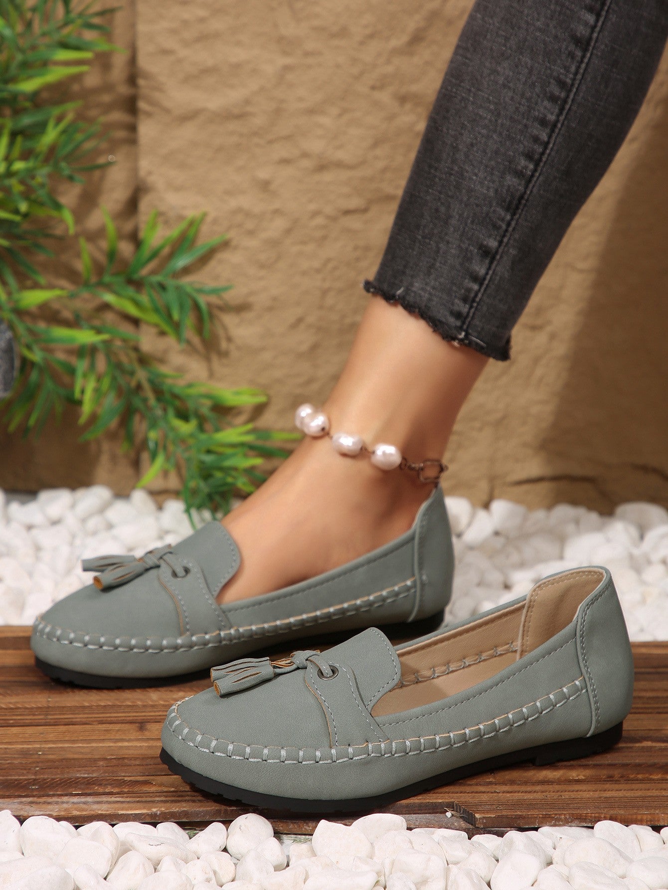Women's Orthopedic Arch Support Loafers, Posture Correction Comfort Slip On Flats, All Day Standing Plantar Fasciitis Relief Moccasins