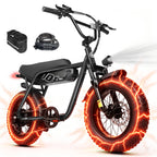 16" Fat Tire E-Bike | 1500W Peak | Dual Suspension