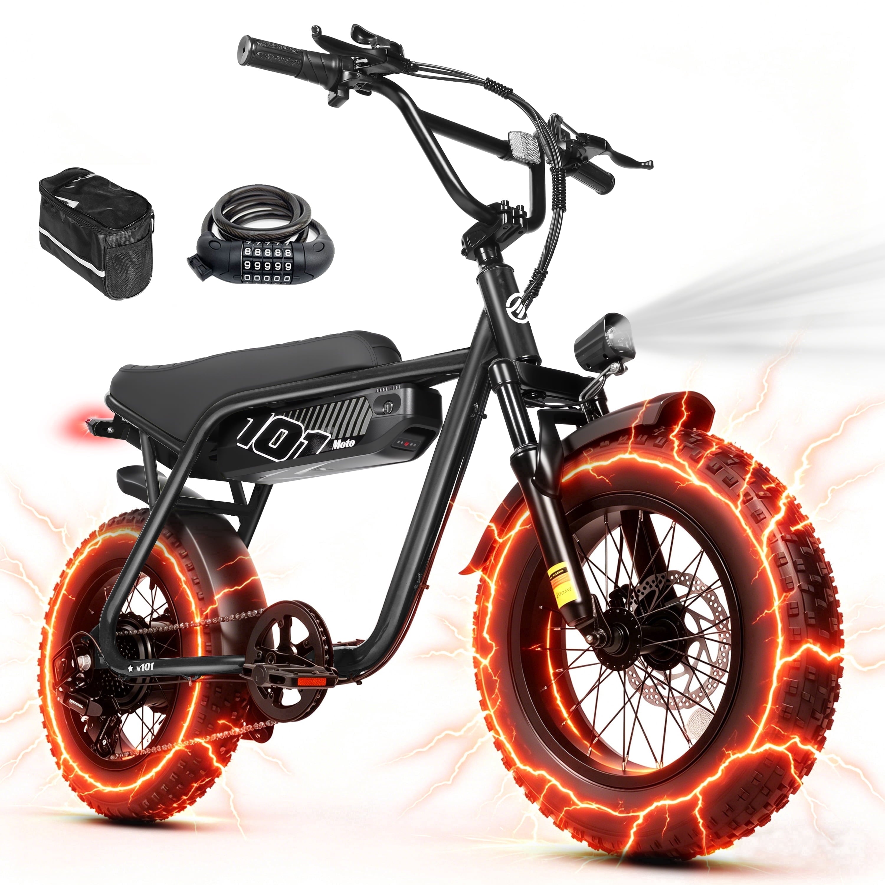 16" Fat Tire E-Bike | 1500W Peak | Dual Suspension