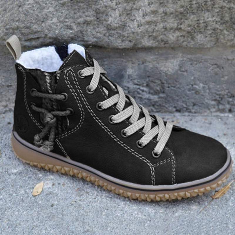 (⏳NOW ON: 70% OFF Sale! 🔥)Street Explorer Cozy Lined High-Top Winter Boots