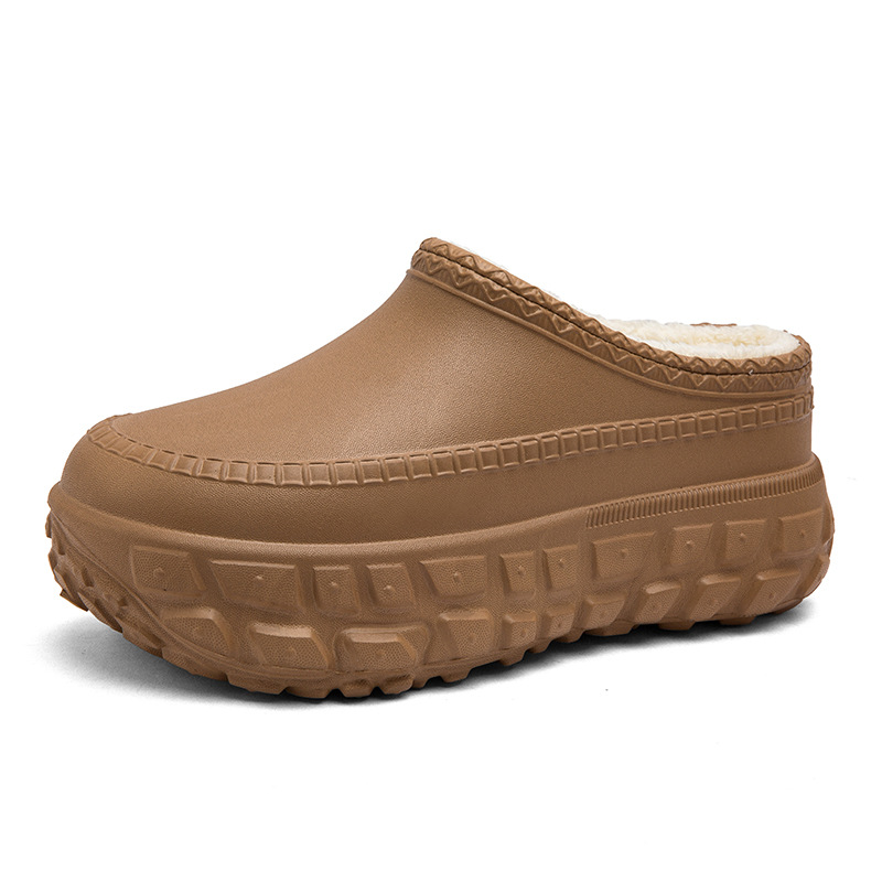 (⏳NOW ON: 70% OFF Sale! 🔥)Women’s Platform Furry Warm Waterproof Slippers