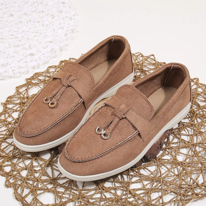 💝Summer Sale⭐Comfortable Women's Slip-On Sneakers: Casual Flat Loafers for Walking