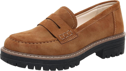 (⏳NOW ON: 70% OFF Sale! 🔥)Women’s Chunky Platform Loafers – Comfortable Slip-On Work & Casual Shoes