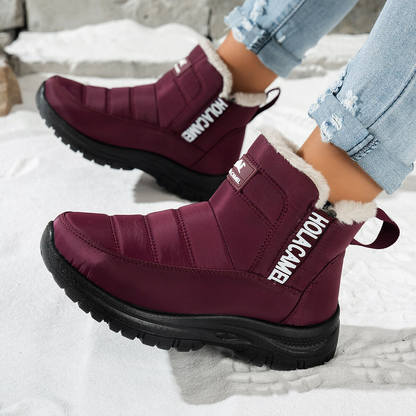 (⏳NOW ON: 50% OFF Sale! 🔥)Waterproof Anti-Slip Winter Snow Boots for Men & Women, Warm Fur-Lined Outdoor Boots