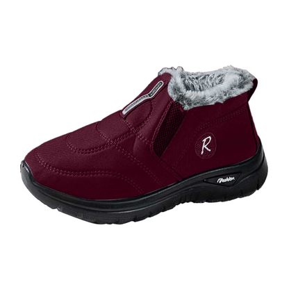 (⏳NOW ON: 50% OFF Sale! 🔥)Snow Boots for Women Slip on Winter Warm Shoes Fashion
