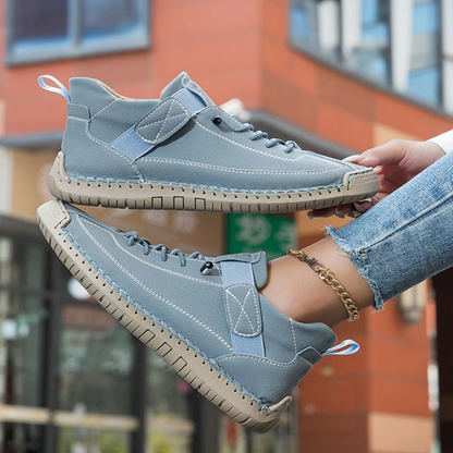 (⏳NOW ON: 70% OFF Sale! 🔥)Handmade Leather Women’s Orthopedic Comfort Shoes – Soft, Lightweight, Non-Slip Casual Style