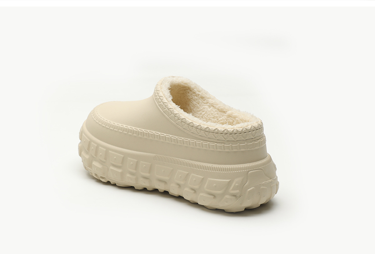 (⏳NOW ON: 70% OFF Sale! 🔥)Women’s Platform Furry Warm Waterproof Slippers