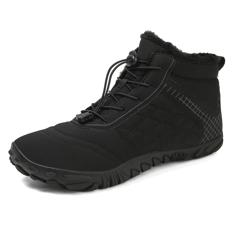 (⏳NOW ON: 70% OFF Sale! 🔥)Ergonomic Winter Boots with Zero-Drop Support, Wide Toe Box & 360° Fleece Lining