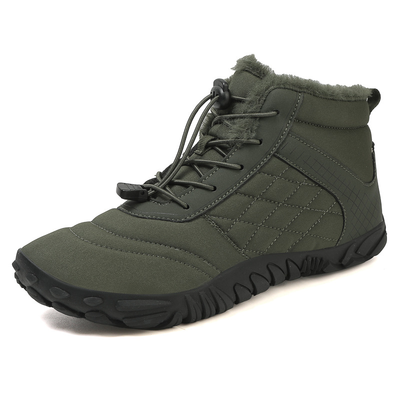 (⏳NOW ON: 70% OFF Sale! 🔥)Ergonomic Winter Boots with Zero-Drop Support, Wide Toe Box & 360° Fleece Lining