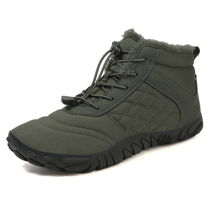 (⏳NOW ON: 70% OFF Sale! 🔥)Ergonomic Winter Boots with Zero-Drop Support, Wide Toe Box & 360° Fleece Lining