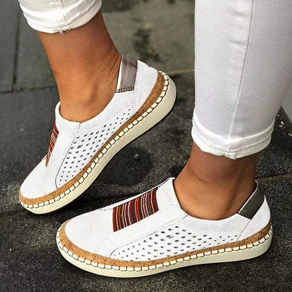 (⏳NOW ON: 49% OFF Sale! 🔥)⭐Women's Modern No-Tie Slip-On Sports Skate Shoes